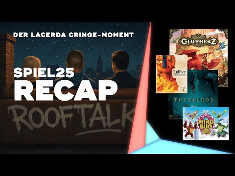 Thesauros - Wir haben es auf der SPIEL ’25 gezockt! | Folge 091 - Rooftalk: Kleinanzeigen & weg
