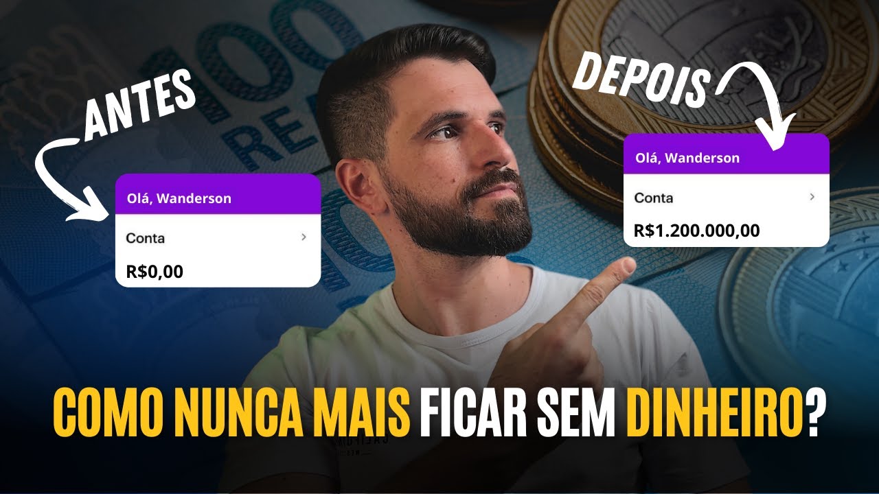 A MELHOR ESTRATÉGIA PARA FAZER DINHEIRO SOBRAR | Como nunca ficar sem dinheiro na conta!