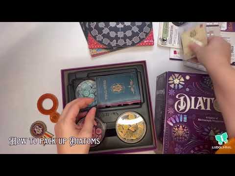 How to pack up Diatoms the Board Game