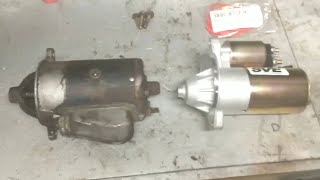 How to install high torque mini starter on 1979-1993 fox body mustang.