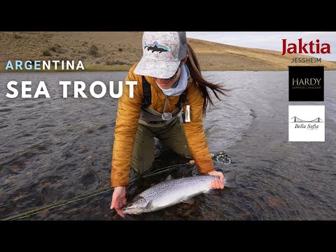 Big Sea Trout in Argentina at Bella Sofia Lodge