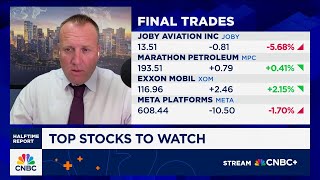 Final Trades: Joby Aviation, Marathon Petroleum, Exxon Mobil and Meta