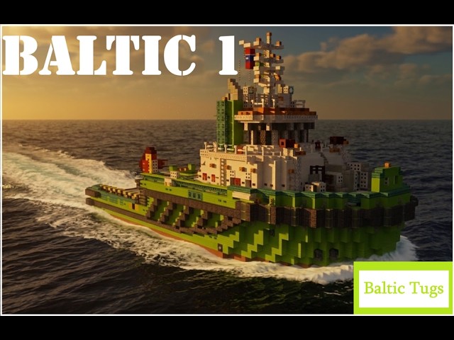 Ocean going anchor handling tug Baltic 1 [full interior] + Download ...