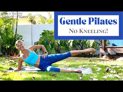 10 Minute Gentle Pilates Workout - Knee Friendly | No Kneeling!