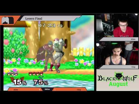 BW August - Losers Final - Alien (Falcon) vs Chip (Marth) - Melee