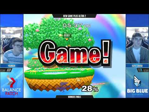 NGPU 2 SSBM - Younger (Falco) vs. EGtv | Crush (Fox) - Melee WF