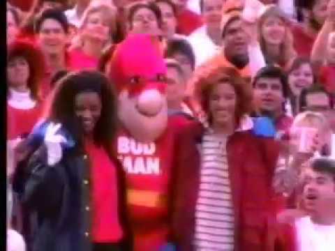 Budweiser "sports spectators" ad from 1991