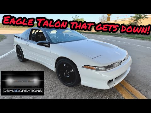 A very clean 1991 Eagle Talon TSI that gets down! Plus we talk about DSM3DCreations products!