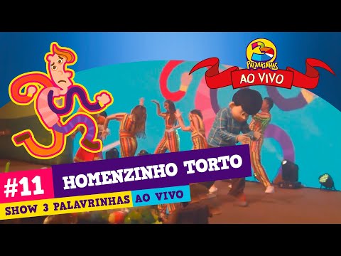Música Homenzinho Torto - 3 Palavrinhas AO VIVO - Espetáculo Deus é Tão Bom