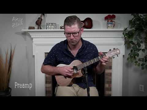 High Tide Tenor Ovangkol Ukulele by Luna Ukes