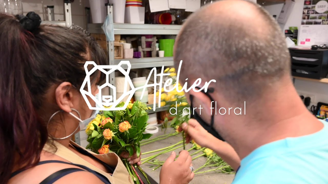 Composez votre bouquet de fleurs avec Frédéric - Vidéo