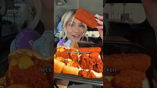 Download lagu 🔥 Dave's Hot Chicken Trio ASMR Mukbang 🔥 | Crispy Chicken, Mozzarella Sticks & Spicy Goodness #asmr mp3