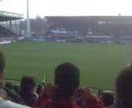 Rot Weiss Essen - 1.FC Magdeburg Einmarsch