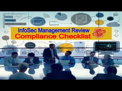 ISO 27001 clause 9 3 Checklist ISMS Management review MRM information security checklist 27K