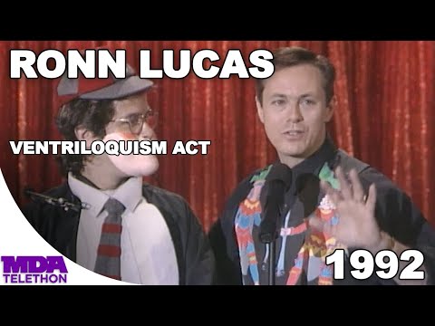 Ronn Lucas - Ventriloquism Act (1992) - MDA Telethon