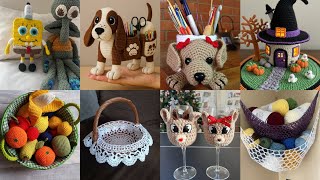 Most beautiful & attractive crochet handmade items and ideas part A 2025