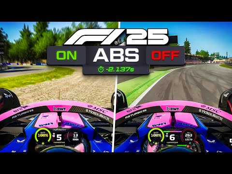 Braking Without ABS Is Easier Than You Think In F1 25!