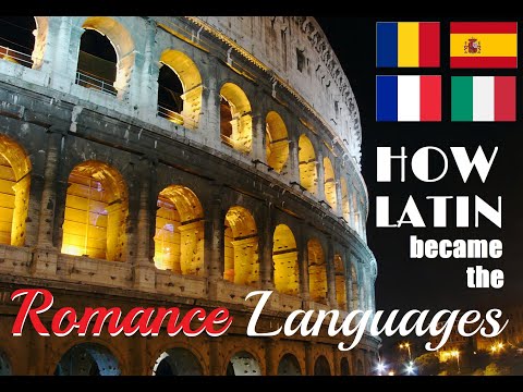 How Latin Became the Romance Languages