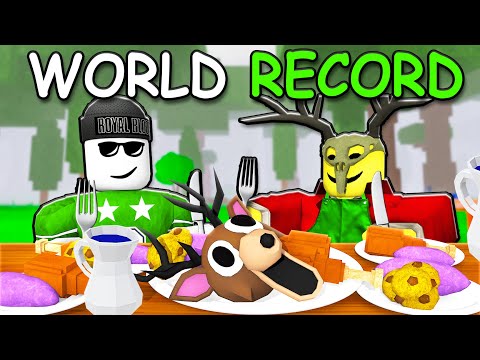 I Speedran The THANKSGIVING EVENT In 99 Nights In The Forest! (World Record)