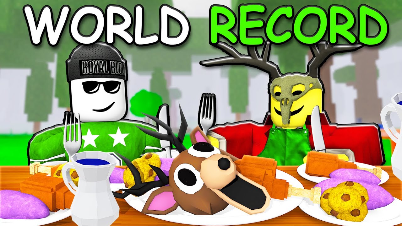 I Speedran The THANKSGIVING EVENT In 99 Nights In The Forest! (World Record)