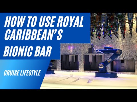 How to use the Bionic Bar on Royal Caribbean