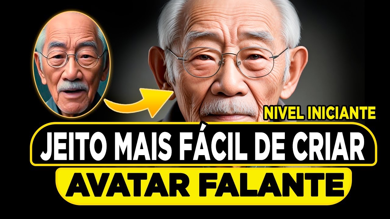 Esse é o Jeito MAIS FÁCIL 😱 de Criar AVATAR FALANTE COM IA (INICIANTES)