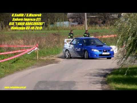 K.Sadlik / S.Mazurek - Subaru Impreza STi - KJS "I RAJD KAŃCZUDZKI" Kańczuga 03-10-2010