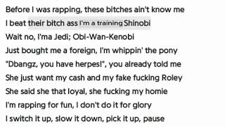 Dbangz - Dick Sweat On My Wrist. (Lyrics)