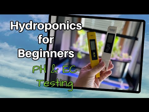 VIVOSUN pH and TDS Meter Combo Review  - Testing and Adjusting PH & EC Levels - Beginner Hydroponics