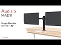 Audizio Supports de table MAD20 jusqu'à 8 kg