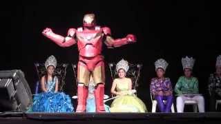 preview picture of video 'carnaval Acatlán, Ver. mayo 2014 presentación Iron Man'