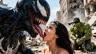 Download lagu RED HULK and VENOM captured HULK & WONDER WOMAN. THE GREATEST BATTLE EVER. 👹💪🏼 mp3