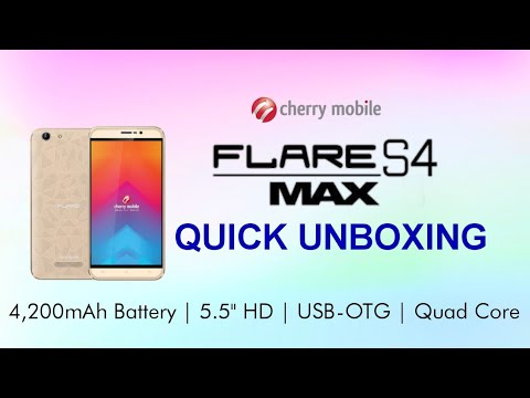 Cherry Mobile Flare S4 Max Quick Unboxing