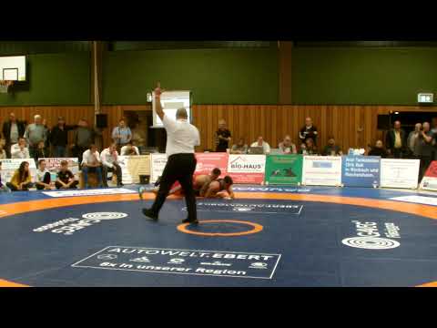 28.09.2019 KSV Rimbach vs RWG - 98kg Freistil: Marcel Frölich vs Cihan Besli