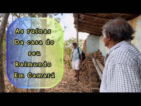A casa onde seu Raimundo morou em Camará, Capistrano-CE