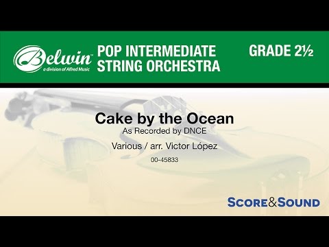 Cake by the Ocean, arr. Victor López – Score & Sound