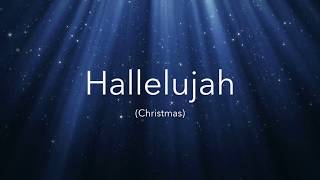 A Christmas Version of Leonard Cohen's Hallelujah (Lyrics Video)