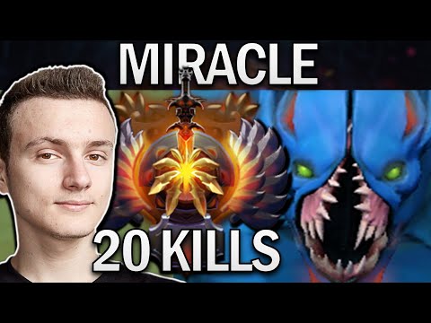 Nightstalker Dota Gameplay Miracle with 20 Kills - TI12 Spirit