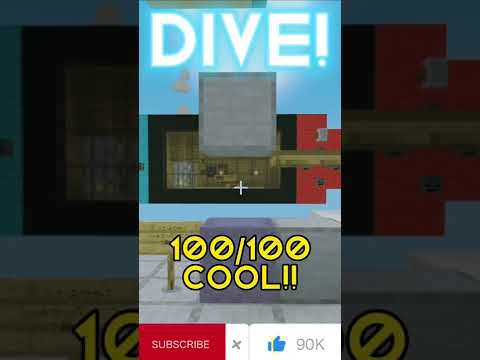 [Minecraft]Minecraft Diving (DIVE) Championship Diving Championship #Minecraft #Minecraft #Shorts