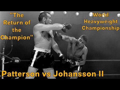 Floyd Patterson vs Ingemar Johansson - June 20, 1960 - World Heavyweight Championship