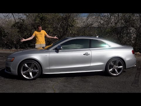The 2008 Audi S5 Is a V8, Manual Beauty