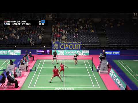 Match point - Hemming / Pugh vs Hall / Macpherson - XD, SF - Scottish Open 2021