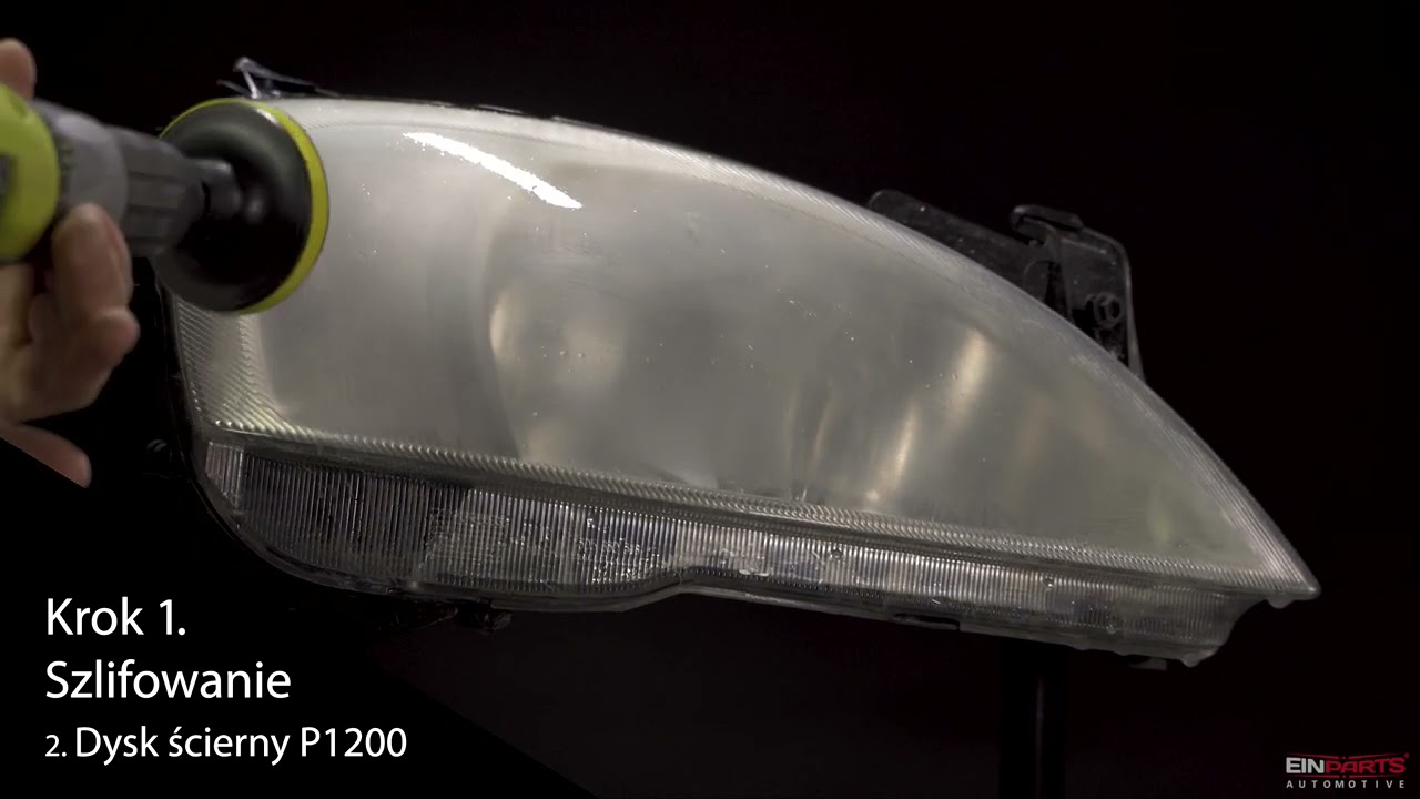 EinParts Automotive - Zestaw do samodzielnej renowacji reflektorów