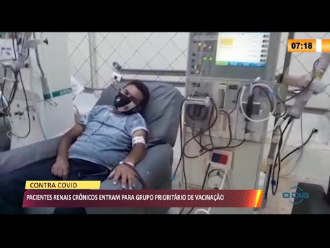 Pacientes renais crí´nicos entram em vacinação prioritária contra a Covid-19 16 04 2021