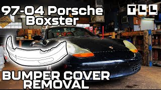PORSCHE BOXSTER FRONT BUMPER REMOVAL 1