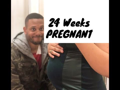 24 Weeks Pregnant | Baby Kicks at 6 Months Pregnant Video