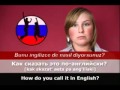 Rusca - Türkçe - İngilizce temel cümleler