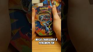 Mega Charizard X Tin #pokemon #pikahunt #pokemon opening