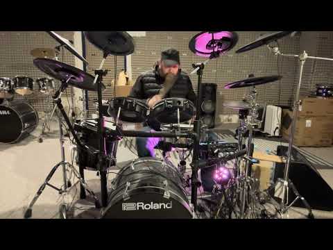 Jean Michel Jarre - Equinoxe 4 with drums (cover by Arsen)