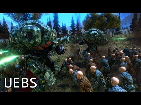 Ultimate Epic Battle Simulator - The Mech Walkers